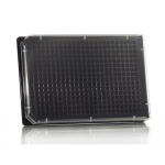 Azenta Life Sciences 384 Well Imaging Microplate Visionplate Clear 190 uL Flat Base Black Frame Tiss