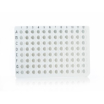 Azenta Life Sciences 96 Well PCR Plate Non-Skirted White H12 Cut Corner