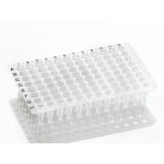 Azenta Life Sciences 96 Well PCR Plate Non-Skirted White H12 Cut Corner Breakable Vertically