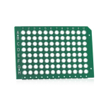 Azenta Life Sciences Break-A-Way 96 Well PCR Plate Breakable Vertically Semi-Skirted Green Frame Cle