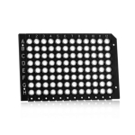 Azenta Life Sciences Break-A-Way 96 Well PCR Plate Breakable Vertically Semi-Skirted Black Frame Cle