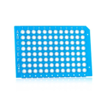 Azenta Life Sciences Break-A-Way 96 Well PCR Plate Breakable Vertically Semi-Skirted Low Profile Blu