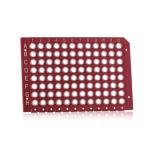 Azenta Life Sciences Break-A-Way 96 Well PCR Plate Breakable Vertically Semi-Skirted Low Profile Red