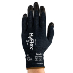Ansell HyFlex 11-542 Cut Resistant Comfort Industrial Work Gloves Size 6 XS Black