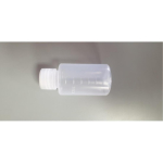Aurora Scientific 125mL Clear Polypropylene Bottle  with Natural Polypropylene Cap  with Expanded po