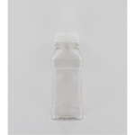 Aurora Scientific 250mL Clear PET (Polyethylene) Bottle  with Natural HDPE Cap Dosed with Sodium Thi