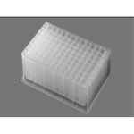 Axygen Microplate 96 Well Deep Well Polypropylene 2.0 mL Clear Square Wells Sterile Bulk