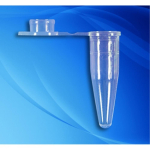 Axygen 0.2mL Thin Walled PCR Tubes with Flat Caps Green