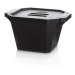 Azlon Ice Bucket Blue with lid 185x330mm PU
