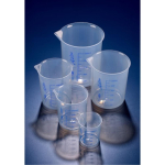 Azlon Griffin Polypropylene Low Form Beaker 100mL