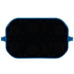 Benchmark Mini rocking platform with rubber mat 4.5 x 3 in (MIX7052 and MIX7056 Only)