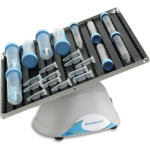 Benchmark BioMixer 3D Nutating Shaker fixed speed 12x12 platform dimpled mat hard wired cable 230V