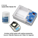 Accuris myGel Mini Electrophoresis System Starter Kit (Includes Mini 100g Balance)