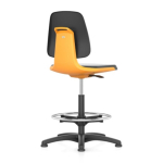 Bimos Labsit 3 Chair PU-foam with Glides Foot Ring Polyamide Base - Orange