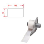 Label Cartridge B499 22.86 x 12.7mm White Nylon