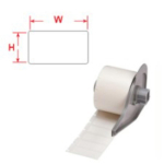 Label Cartridge B499 12.7 x 38.1mm White Nylon