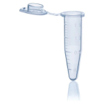 BRAND PP Microcentrifuge Tubes with Lid 1.5mL Blue BIO-CERT PCR Quality