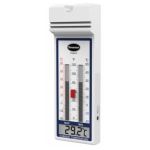 Quick-Set Max/Min Digital Thermometer - White Case