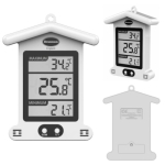 Homestead Weatherproof (IP65) Max/Min Digital Thermometer - White Case