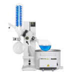 Buchi Rotavapor R-100 Rotary Evaporator System  with Vertical Glass Assembly, I-100 Interface,  and