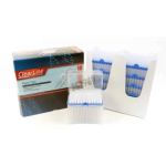 ClearLine 1000uL Long Graduated Refill Tips 98.4mm Blue Cardboard Support