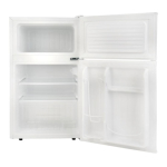 CoolMed CMST125 88L Solid Door Under-Counter Staff Room Refrigerator Freezer