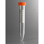 Corning 15mL PP Centrifuge Tubes Bulk Packed with Plug Seal Cap Sterile 25/Sleeve 500/Case