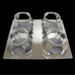 Corning Platform With 4 X 2l Flask Clamps  For Shaking Incubator 6754
