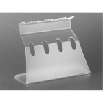 Universal Linear Stand for Four Pipettors - Transparent (Fits 4x Single-Channel or 2x 8/12 Channel P