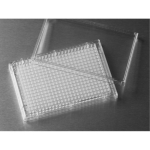 Corning 384 Well Clear Flat Bottom Polystyrene TC-Treated Microplates 20 per Bag with Lid Sterile