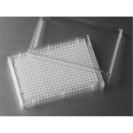 Corning Low Volume 384 Well Black Flat Bottom TC-Treated Microplate 10 per Bag with Lid Sterile