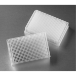 Corning 384 Well Clear Round Bottom Polypropylene Not Treated Block 5 per Bag Nonsterile