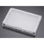 BioCoat Collagen I 384 Well Black with Clear Flat Bottom TC-Treated Microplate, with Lid, Sterile