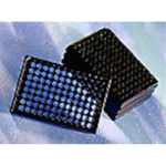 Corning 96 Well Black with Clear Flat Bottom NBS Microplate 25 per Bag without Lid Nonsterile
