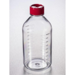 Costar 1L Traditional Style Polystyrene Storage  Bottles with 45mm Caps Sterile
