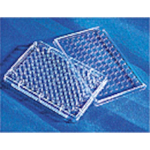 Corning 96 well plate TC-treated flat bottom with lid 5 per inner pack sterile