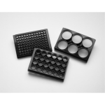 Corning Elplasia 6 Well Black/Clear Round Bottom Ultra-Low Attachment Micro-Cavity Plates - 500 x 40