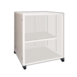 Ecosafe RANGE H - Trolley with Adjustable Shelf for H15 - Dims (H x W x D mm): 860x1515x787
