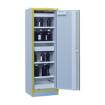 Safety Cabinet Tall 1 door 2 compartments