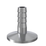 Edwards Nozzle Riffled with KF25 Flange