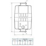 Edwards Oil Mist Filter (EMF10) for RV3  (PUM5000), RV5 (PUM5002) and RV8 (PUM5004) Pumps