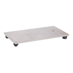Premium Rectangular Retort Stand Base-Stainless Steel 30 x 15cm