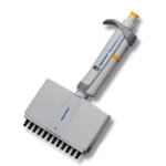 Eppendorf Research plus 12-Channel Variable  Pipette 10-100uL Yellow