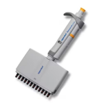 Eppendorf Research plus 12-Channel Variable  Pipette 30-300uL Orange