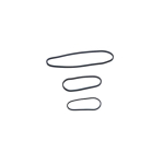 Flystuff (64-105) Indestructable Rubber Bands 88.9x3.2mm