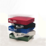 Flystuff Narrow Drosophila Vial Plastic Reload  Tray, Blue