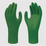 6110PF Biodegradable Nitrile gloves Green Medium (8)