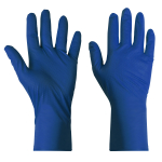 Supertouch Diamond grip Extended Cuff Nitrile gloves 2Xlarge
