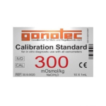 Gonotec ampoules of calibration standard 300 mOsmol/kg for Osmomat 010/030/3000/auto pack of 10 x 1m