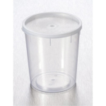 Gosselin Conical 400mL Containers with Snap Cap,  Polypropylene, Graduated, Nonsterile, Clear,  Non-